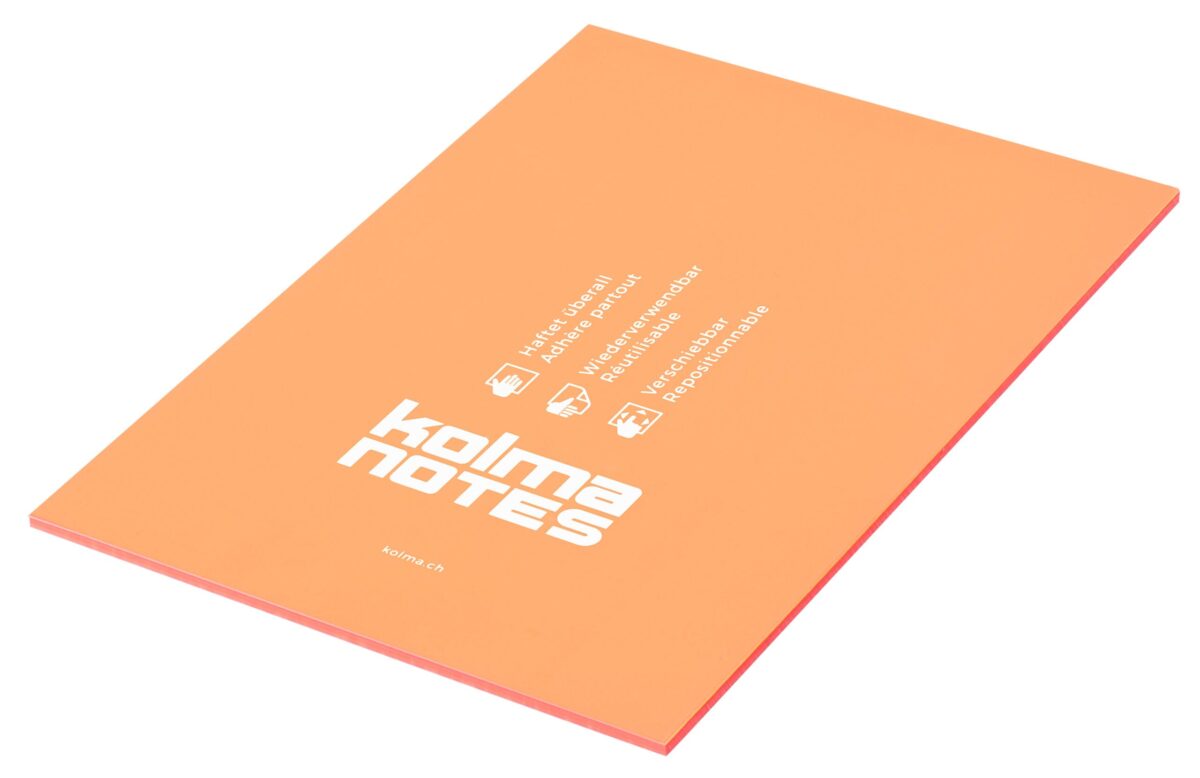 KOLMA kolma NOTES A5 13.005.12 1x50 Blatt orange – Hochwertig & günstig bei ShopDeca