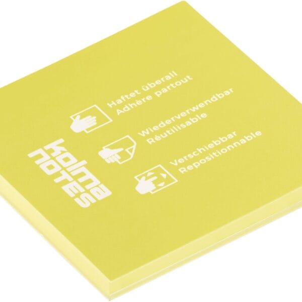 KOLMA kolma NOTES 76x76mm 13.009.11 1x100 Blatt gelb