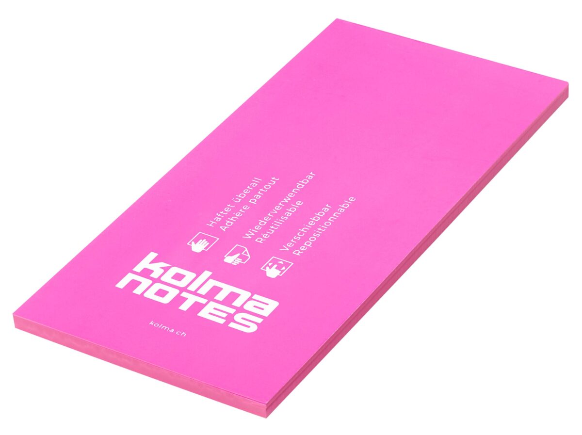 KOLMA kolma NOTES 99x210mm 13.010.33 1x100 Blatt berry – Hochwertig & günstig bei ShopDeca