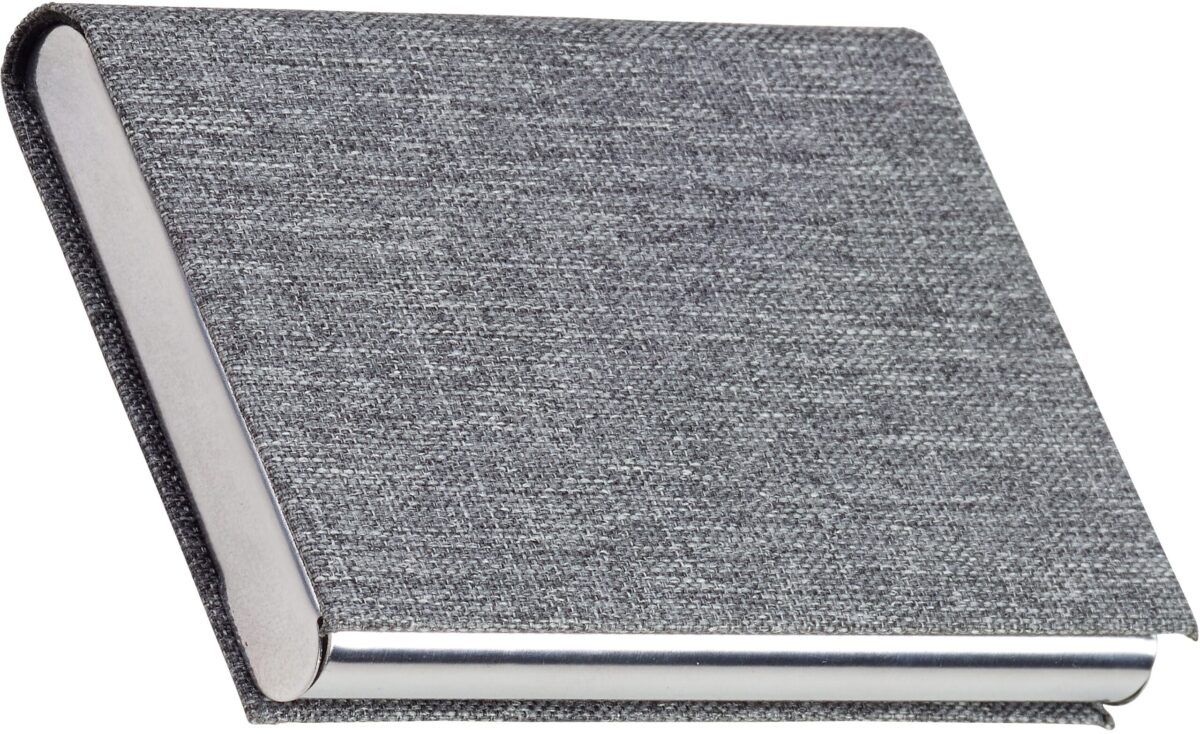 KOLMA Visitenkartenhalter RPET 14.303.03 grau 20 Karten 9.6x6.2x1.5cm – Hochwertig & günstig bei ShopDeca