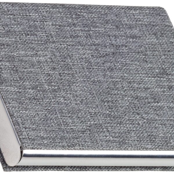 KOLMA Visitenkartenhalter RPET 14.303.03 grau 20 Karten 9.6x6.2x1.5cm