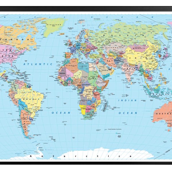 KOLMA Schreibunterlage 35.562.20 Welt 50x34cm