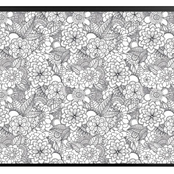 KOLMA Schreibunterlage 35.570.20 Blumen 50x34cm