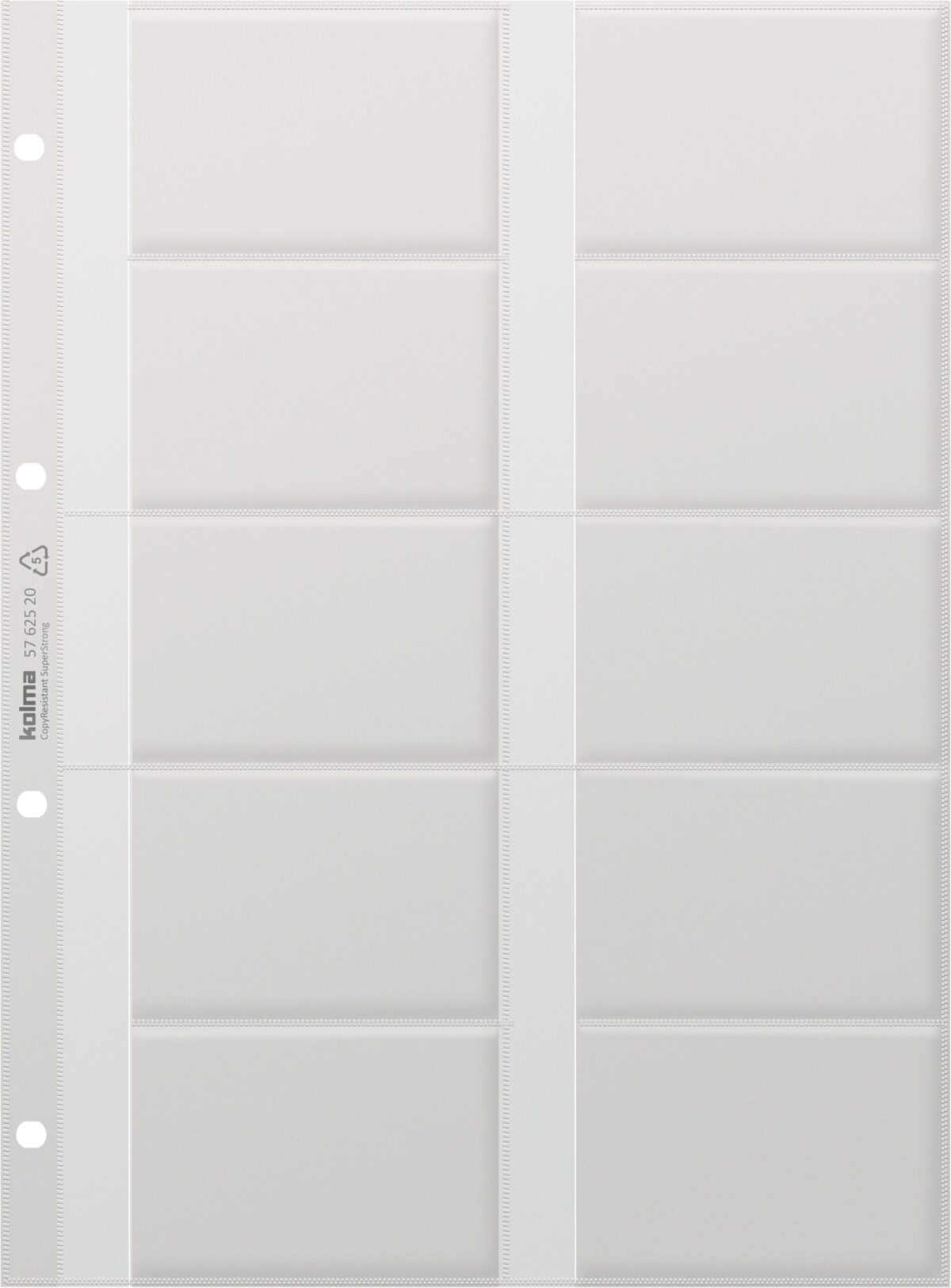 KOLMA Zeigetasche A4 57.625.20 CopyResistant, Karten 5 Stk. – Hochwertig & günstig bei ShopDeca
