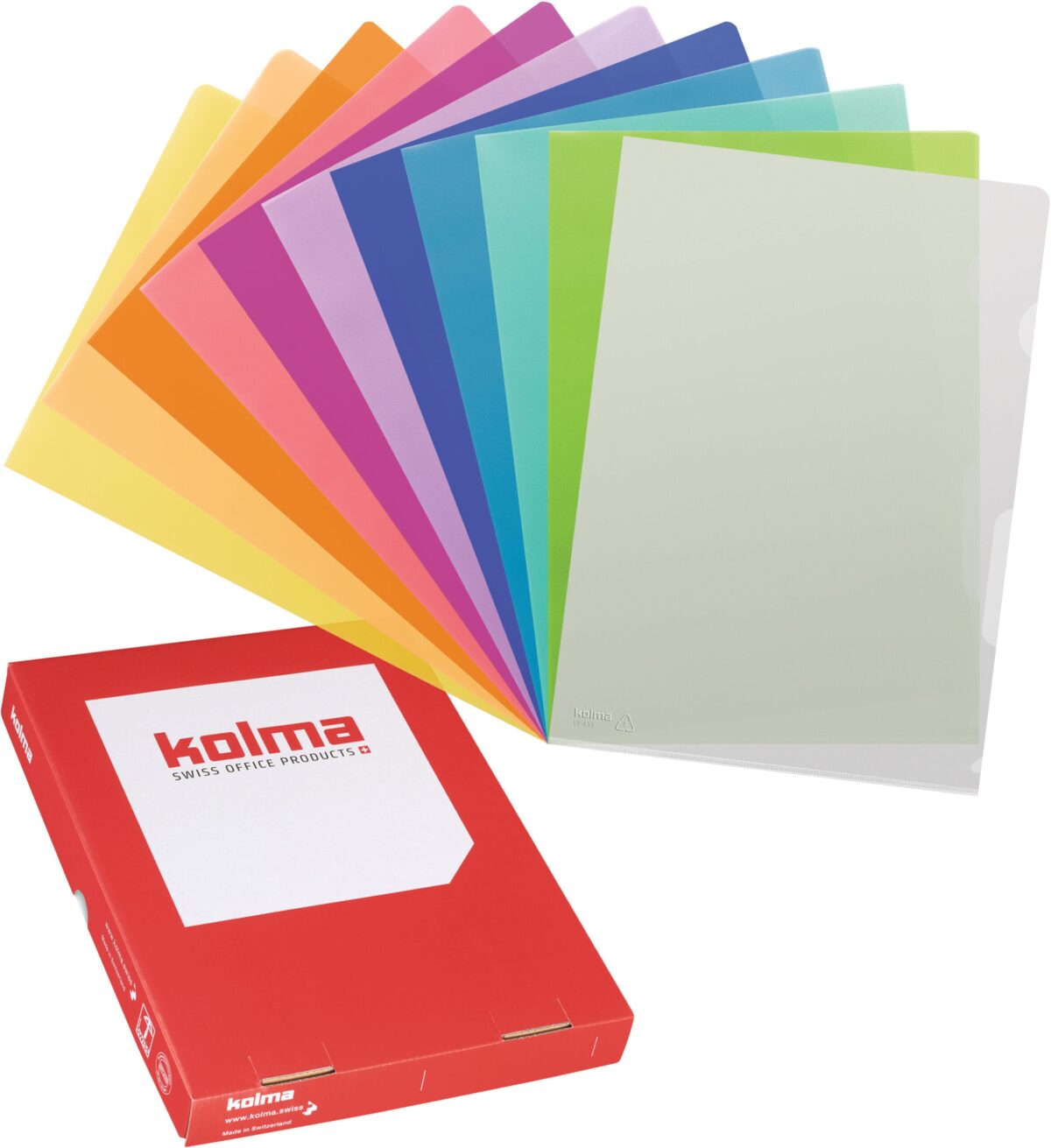 KOLMA Sichtmappen Superstrong A4 59.433.24 carrot 10 Stück – Hochwertig & günstig bei ShopDeca