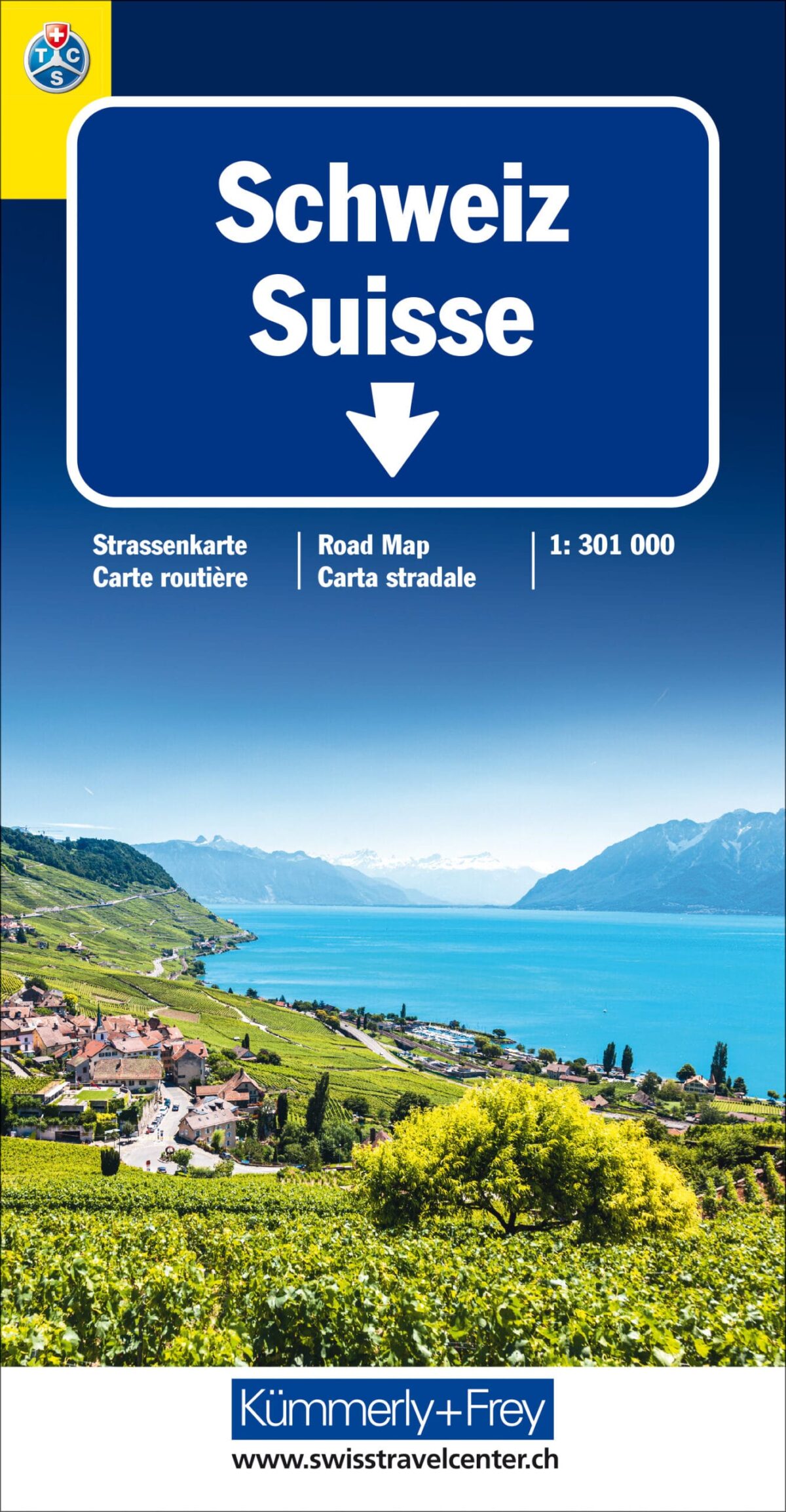 KÜMMERLY+FREY Schweiz TCS 2021 3-259-04304- Schweiz TCS 1:301 00 – Hochwertig & günstig bei ShopDeca