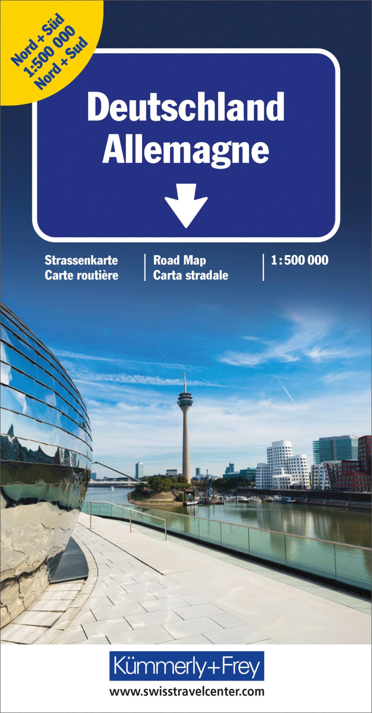 KÜMMERLY+FREY Strassenkarte 325901237 Deutschland Nord&Süd 1:500'000 – Hochwertig & günstig bei ShopDeca