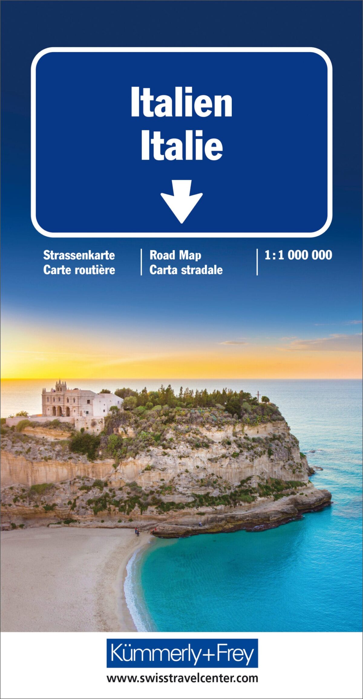 KÜMMERLY+FREY Strassenkarte 325901829 Italien 1:1'000'000 – Hochwertig & günstig bei ShopDeca