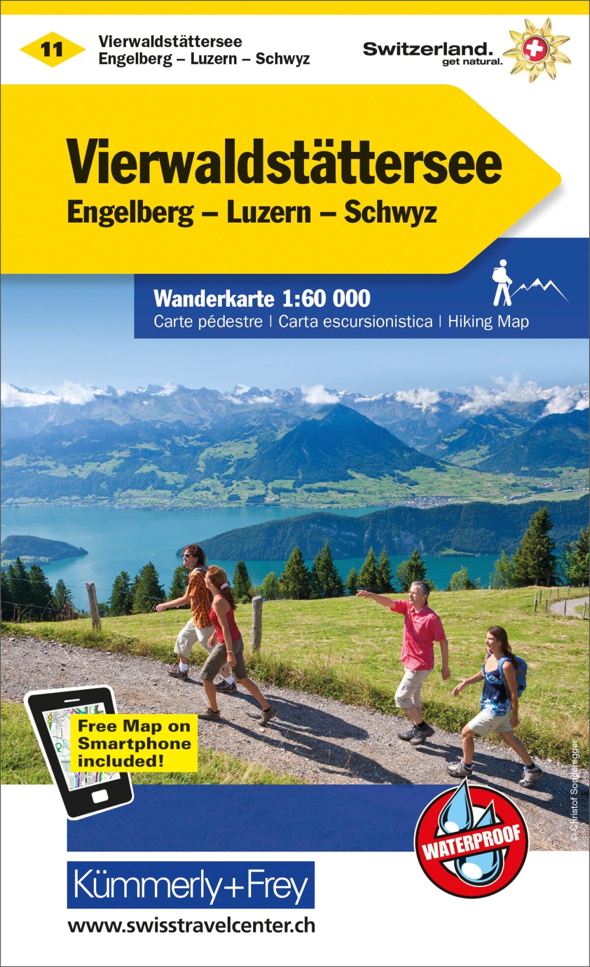 KÜMMERLY+FREY Wanderkarte 325902211 Vierwaldstättersee 1:60'000 – Hochwertig & günstig bei ShopDeca