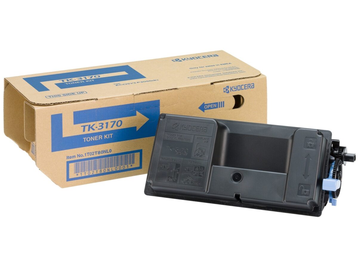 KYOCERA Toner-Modul schwarz TK-3170 ECOSYS P3050dn 15'500 Seiten – Hochwertig & günstig bei ShopDeca