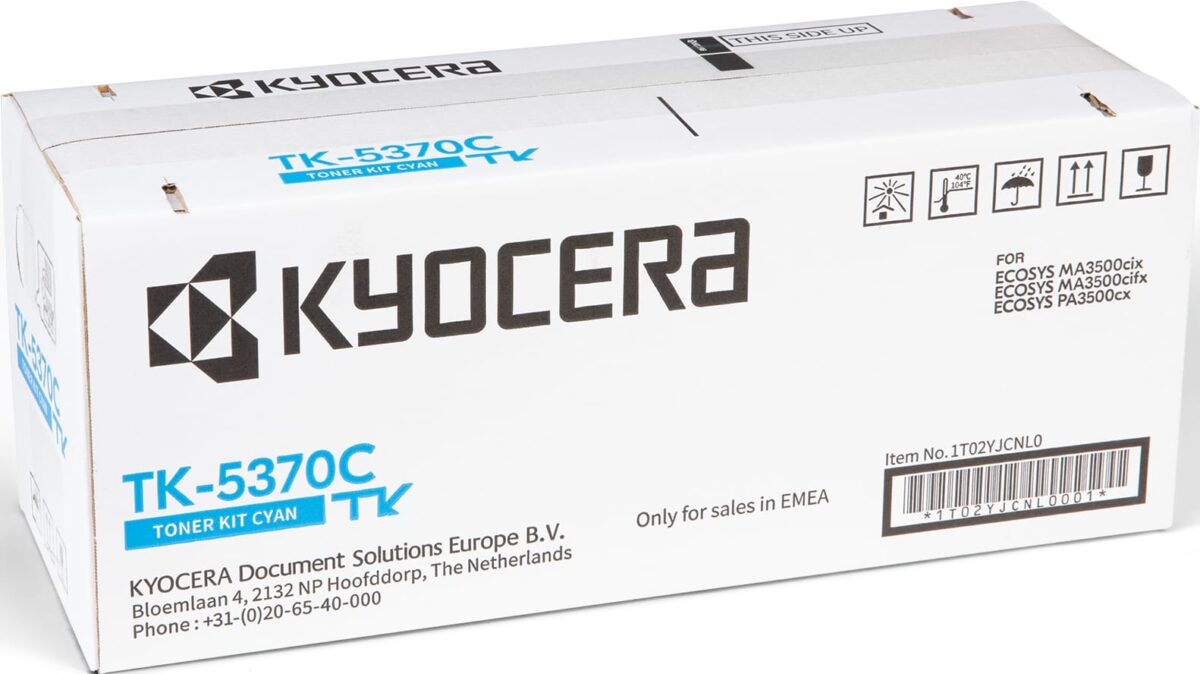 KYOCERA Toner-Modul cyan TK-5370C Ecosys PA3500cx 5000 Seiten – Hochwertig & günstig bei ShopDeca