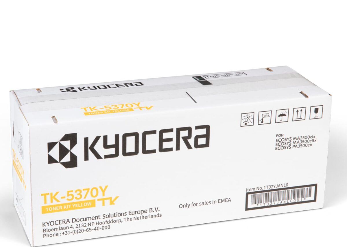KYOCERA Toner-Modul yellow TK-5370Y Ecosys PA3500cx 5000 Seiten – Hochwertig & günstig bei ShopDeca