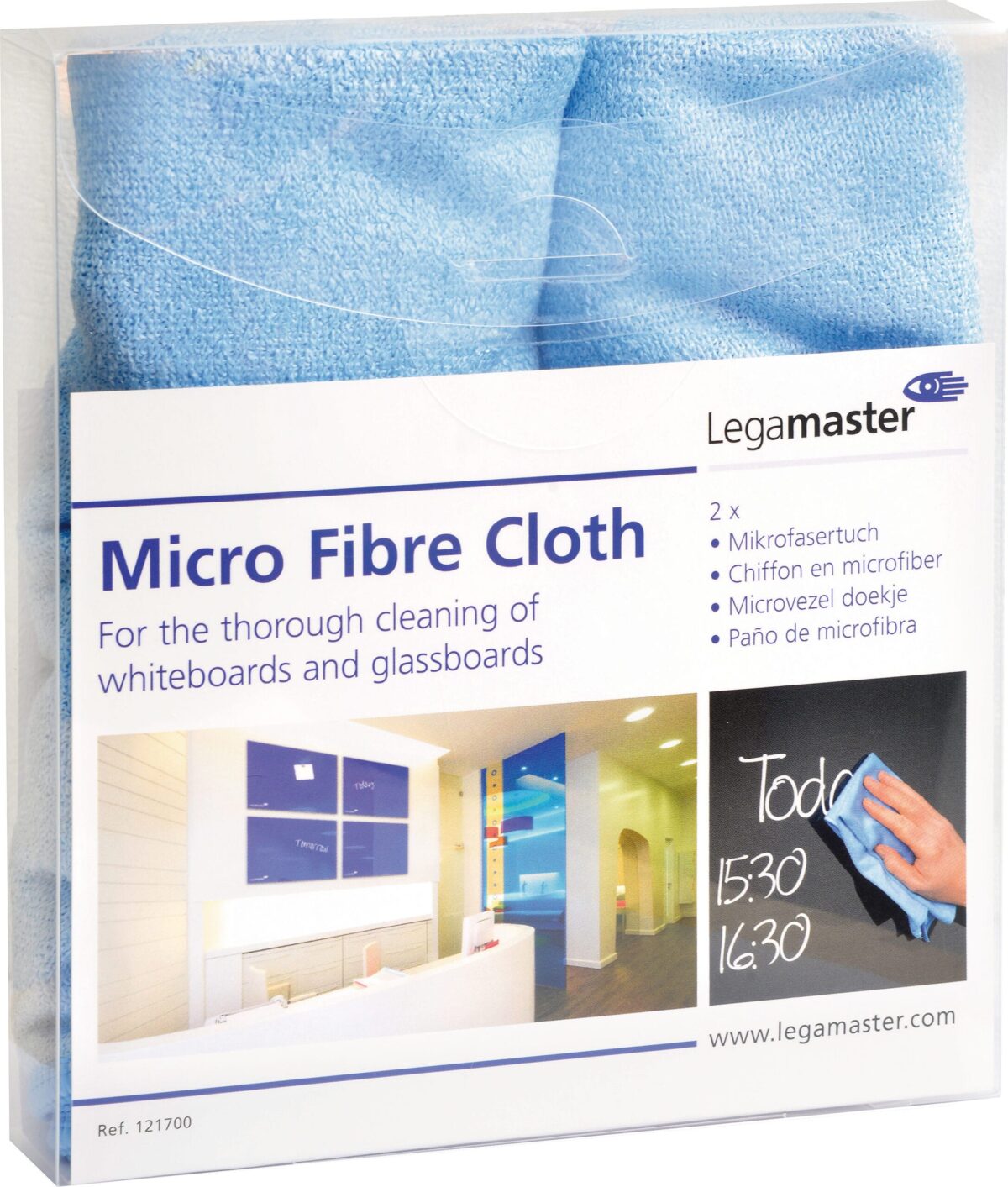 LEGAMASTER Mikrofasertuch 40x40cm 7-121700 blau, Textil 2 Stück – Hochwertig & günstig bei ShopDeca