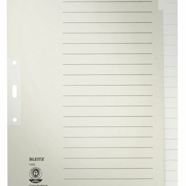 LEITZ Register Tauenpapier A4+ 1220-00-85 Blanko 20-teilig
