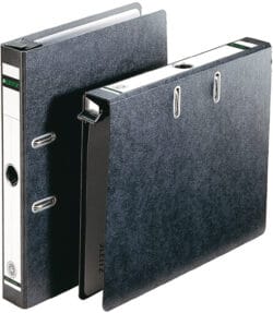 LEITZ Hängeordner RB50 8cm 18220000 schwarz A4