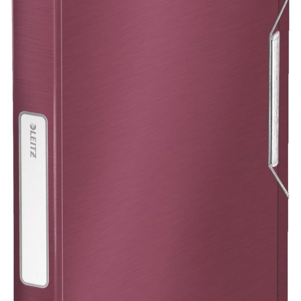 LEITZ Ablagebox Style PP 39560028 granat rot 250x330x37mm