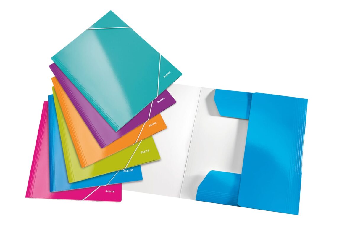 LEITZ Gummibandmappe WOW A4 39821099 assortiert, 6 Stück – Hochwertig & günstig bei ShopDeca