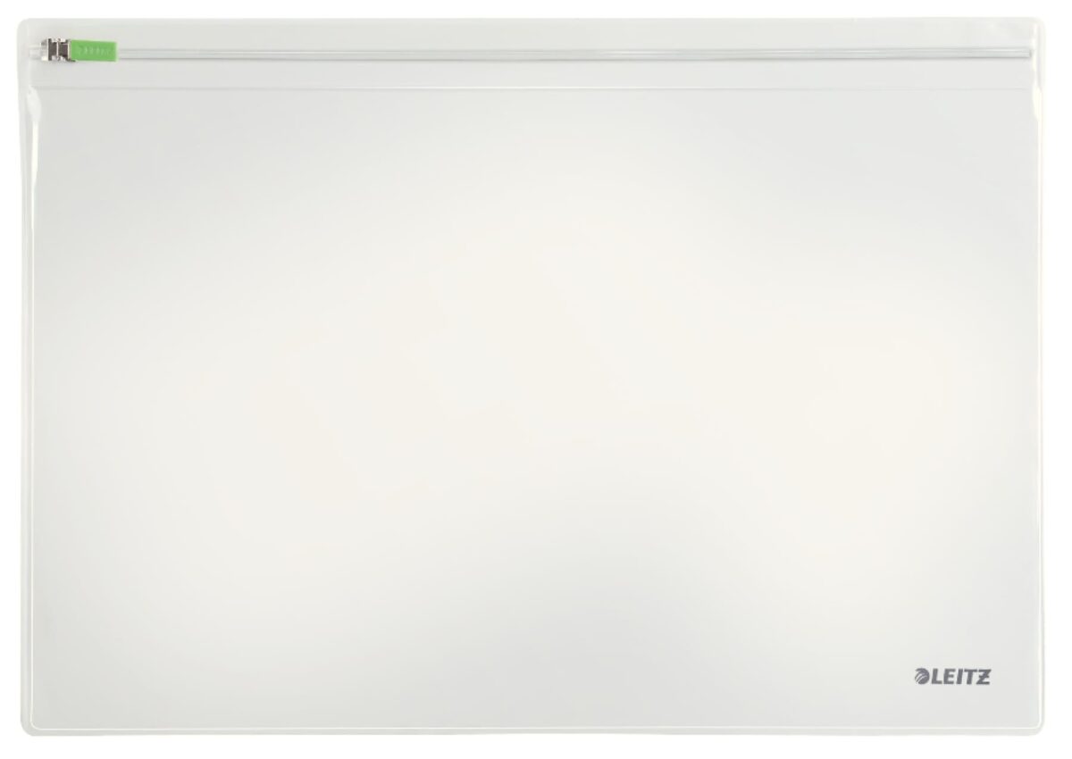 LEITZ Zip-Verschlusstasche L 40090000 transparent 2 Stück – Hochwertig & günstig bei ShopDeca