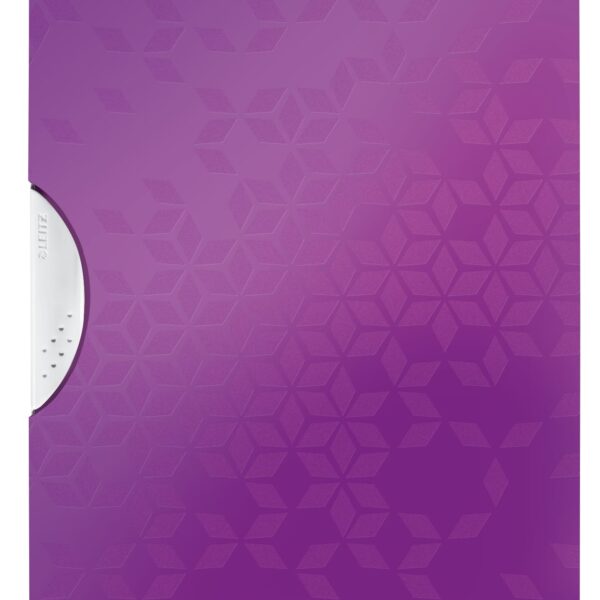 LEITZ Klemmhefter WOW ColorClip A4 41850062 violet 30 Blatt