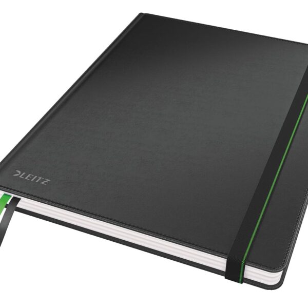 LEITZ Notizbuch Complete 187x244mm 44730095 kariert schwarz