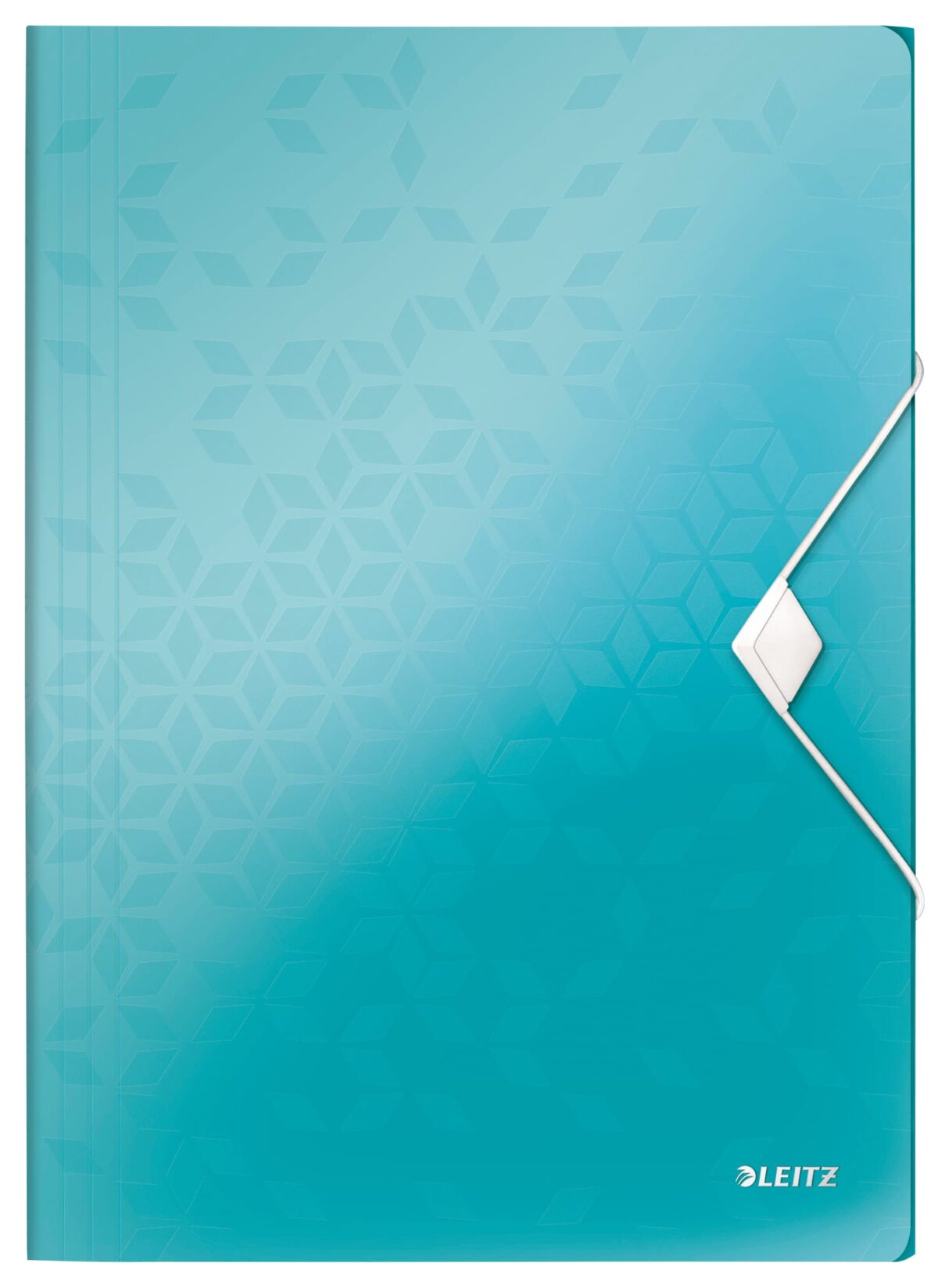 LEITZ Gummibandmappe WOW A4 45990051 eisblau für 150 Blatt – Hochwertig & günstig bei ShopDeca