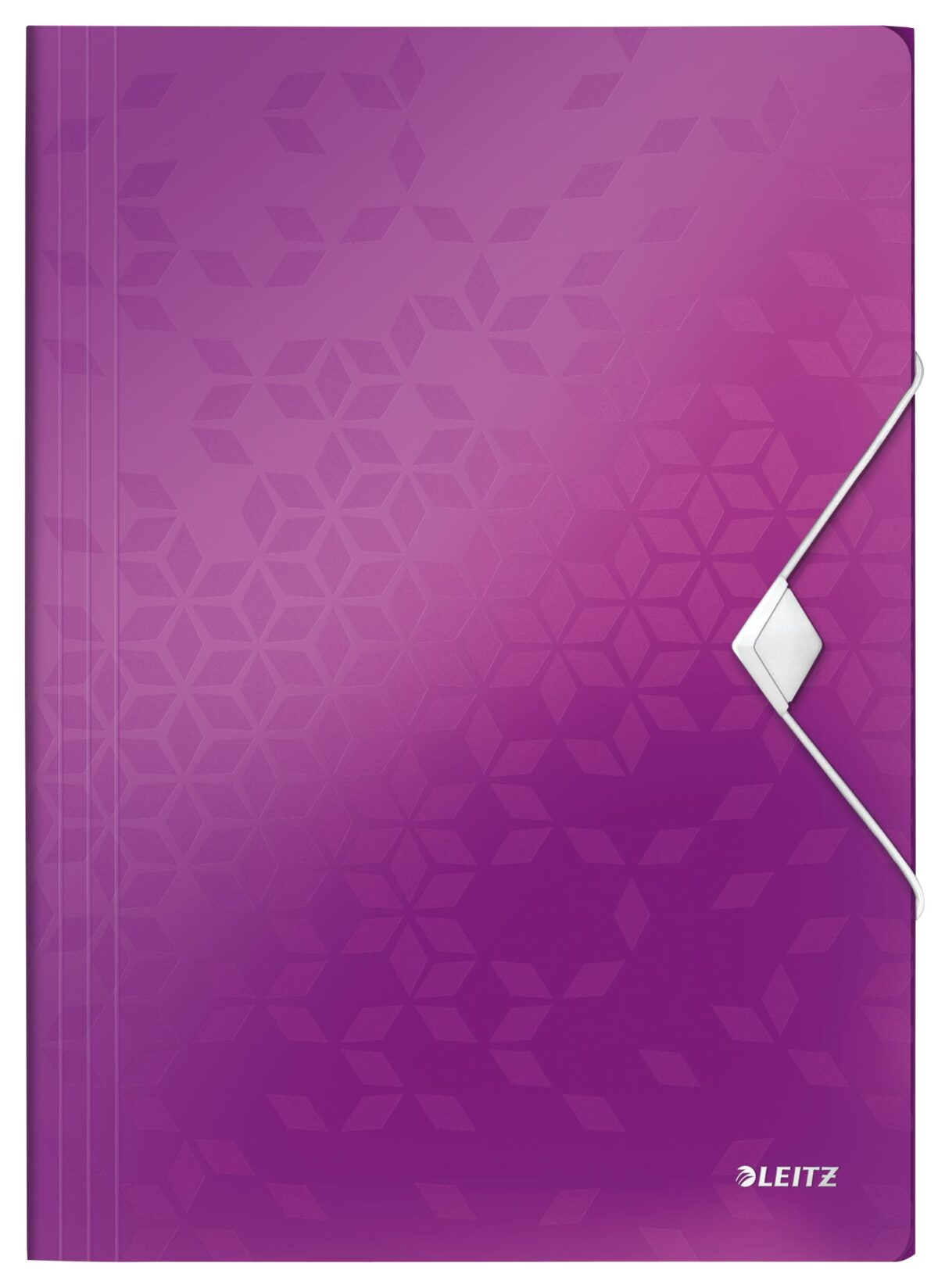 LEITZ Gummibandmappe WOW A4 45990062 violett für 150 Blatt – Hochwertig & günstig bei ShopDeca