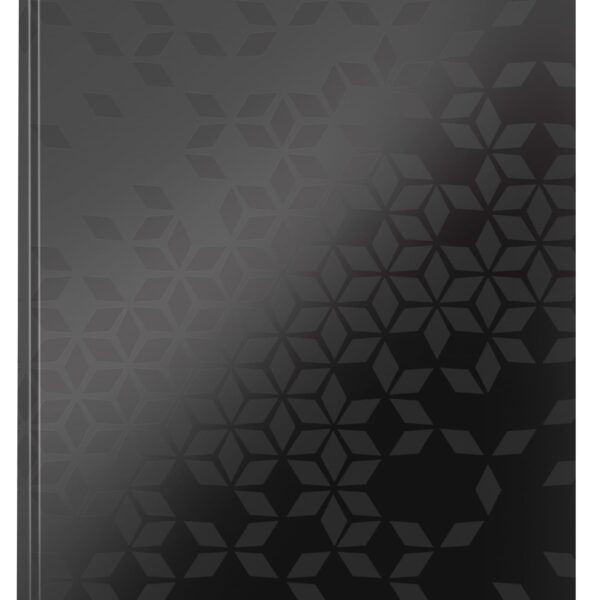 LEITZ Notizbuch WOW A4 4626-10-95 kariert, 90g schwarz