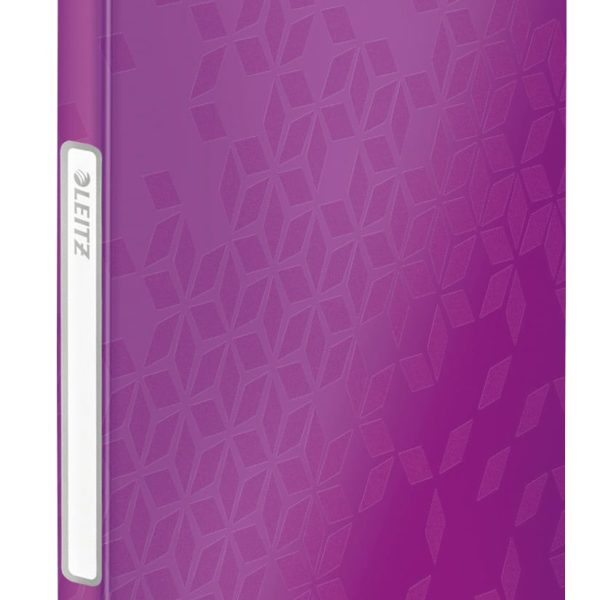 LEITZ Sichtbuch WOW PP A4 46310062 violett 20 Taschen