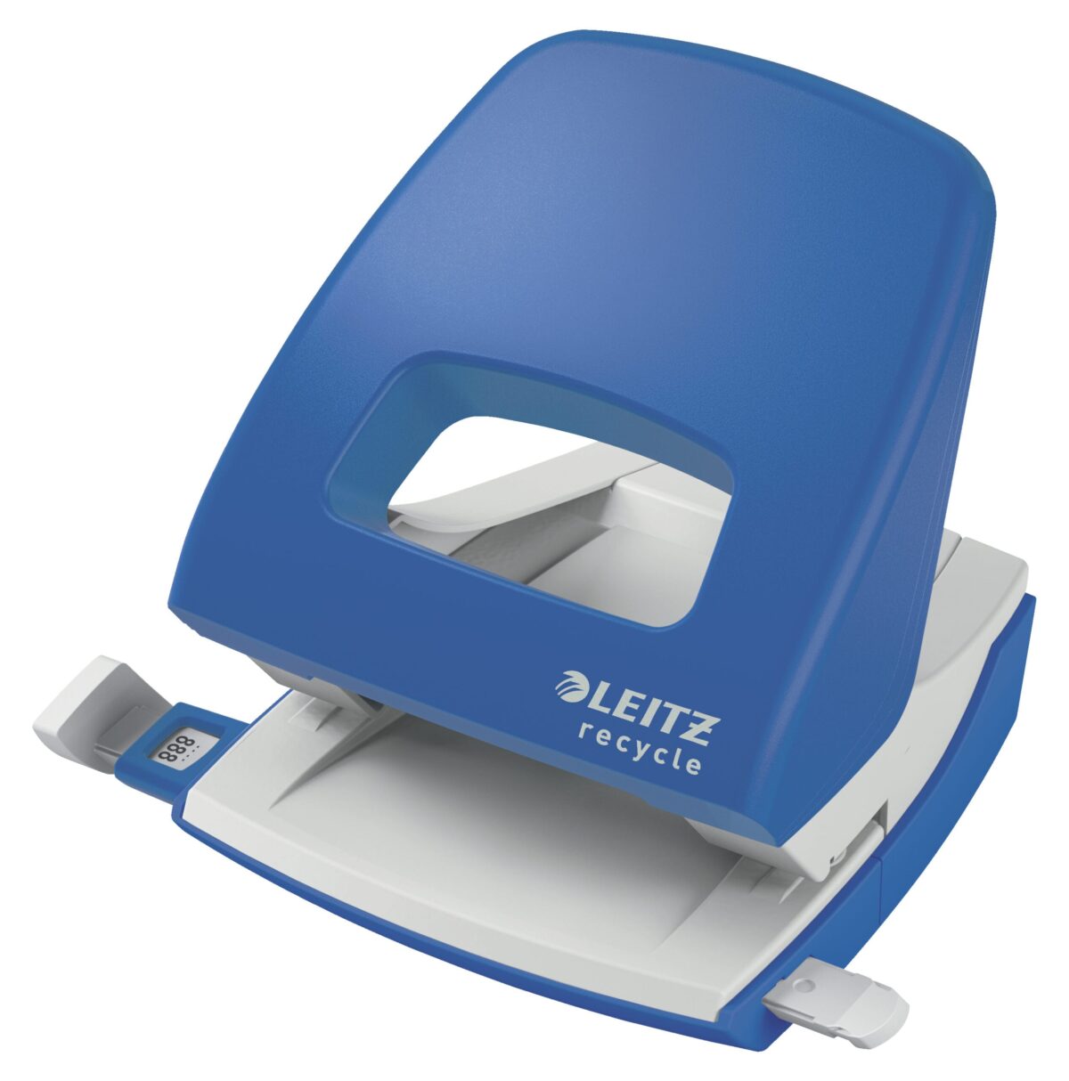 LEITZ Locher NeXXt Recycle 5003-00-35 blau, CO2 neutral 30 Blatt – Hochwertig & günstig bei ShopDeca