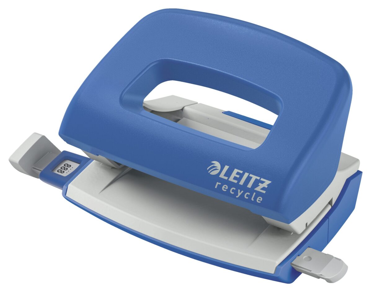 LEITZ Locher NeXXt Recycle 5010-00-35 blau, CO2 neutral 10 Blatt – Hochwertig & günstig bei ShopDeca