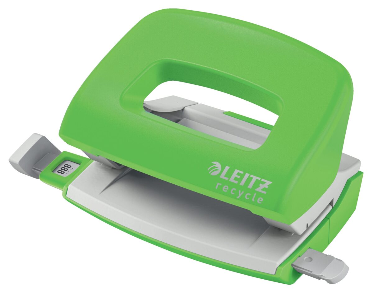 LEITZ Locher NeXXt Recycle 5010-00-55 grün, C02 neutral 10 Blatt – Hochwertig & günstig bei ShopDeca