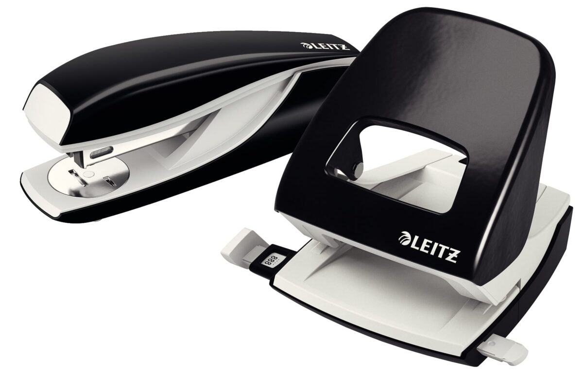 LEITZ Locher/Hefter WOW 5095 5095-10-95 schwarz, Bundle 30 Blatt – Hochwertig & günstig bei ShopDeca
