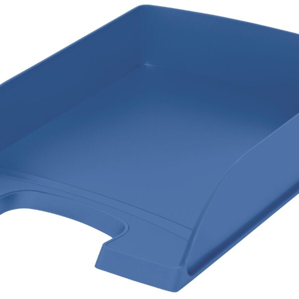 LEITZ Briefkorb Recycle A4 5227-50-30 blau, CO2 neutral