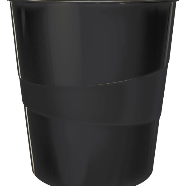 LEITZ Papierkorb WOW 15 Liter 5278-10-95 schwarz
