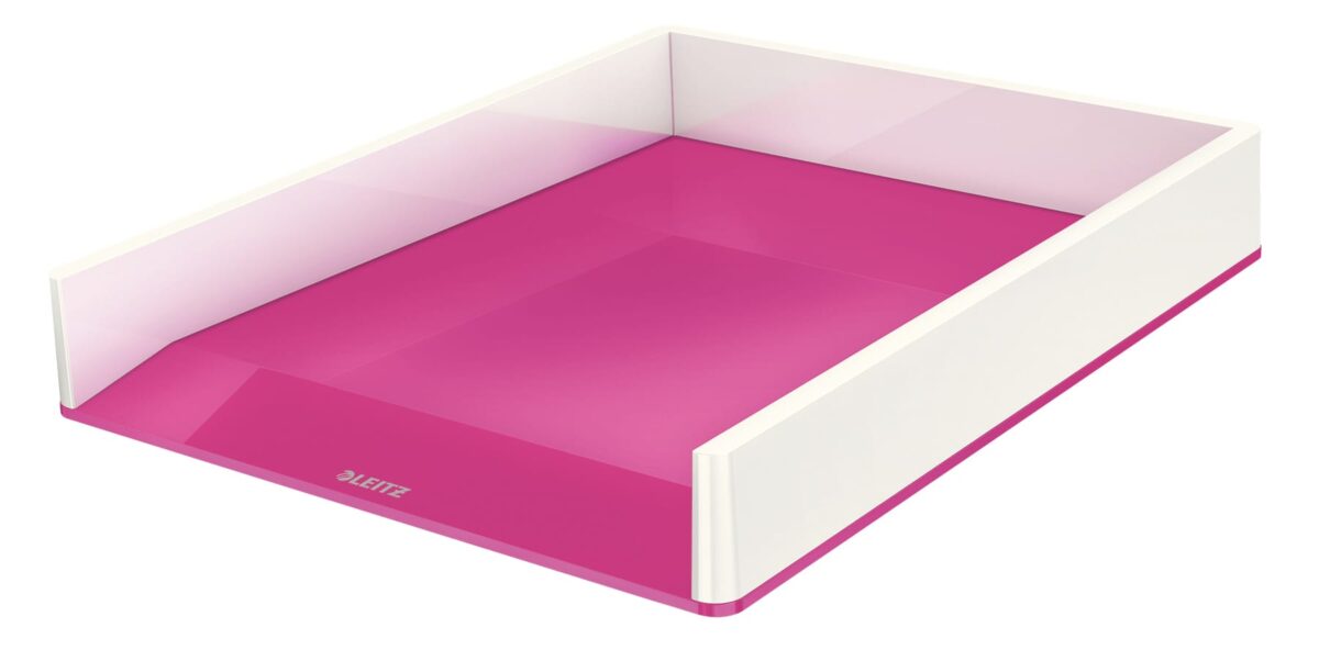 LEITZ Briefkorb WOW 53611023 weiss/pink – Hochwertig & günstig bei ShopDeca