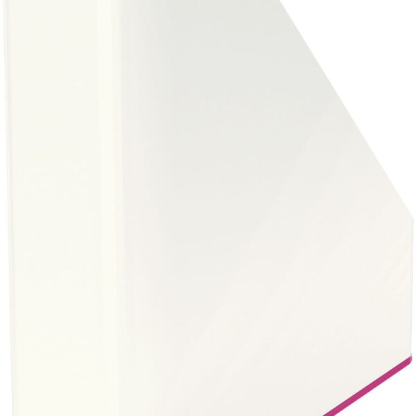 LEITZ Stehsammler WOW A4 53621023 weiss/pink