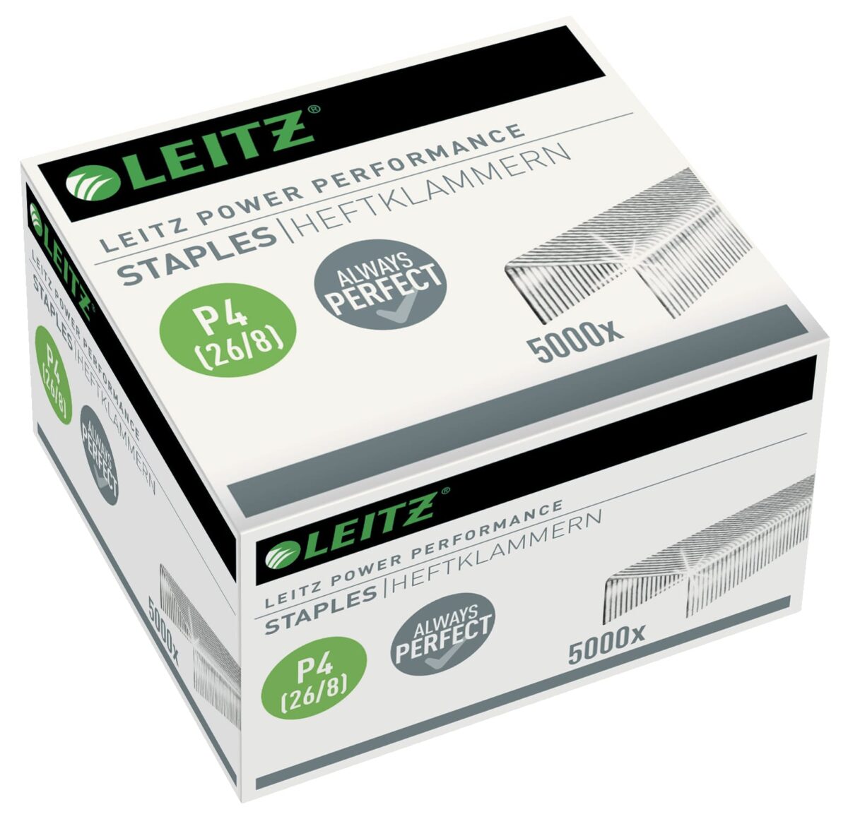 LEITZ Heftklammern P4 26/8mm 5559-00-00 verzinkt 5000 Stück – Hochwertig & günstig bei ShopDeca