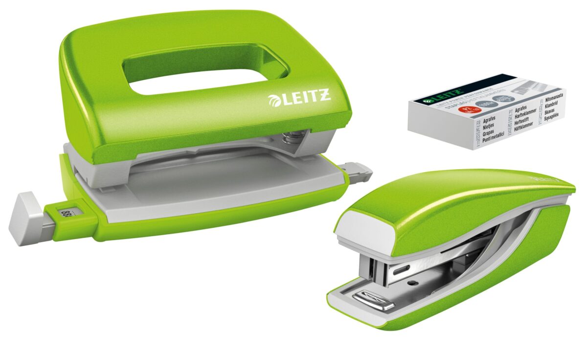 LEITZ Locher/Hefter NeXXt WOW 5561 5561-20-54 grün, Bundle 10 Blatt – Hochwertig & günstig bei ShopDeca