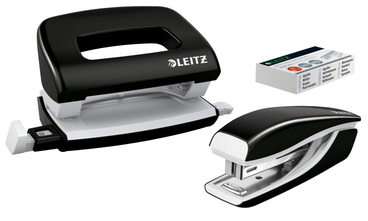 LEITZ Locher/Hefter NeXXt WOW 5561 5561-20-95 schwarz, Bundle 10 Blatt – Hochwertig & günstig bei ShopDeca