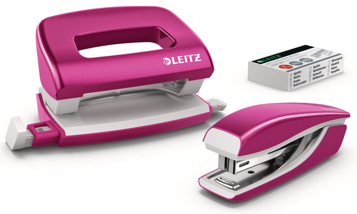 LEITZ Locher/Hefter NeXXt WOW 5561 55612023 pink, Bundle 10 Blatt – Hochwertig & günstig bei ShopDeca