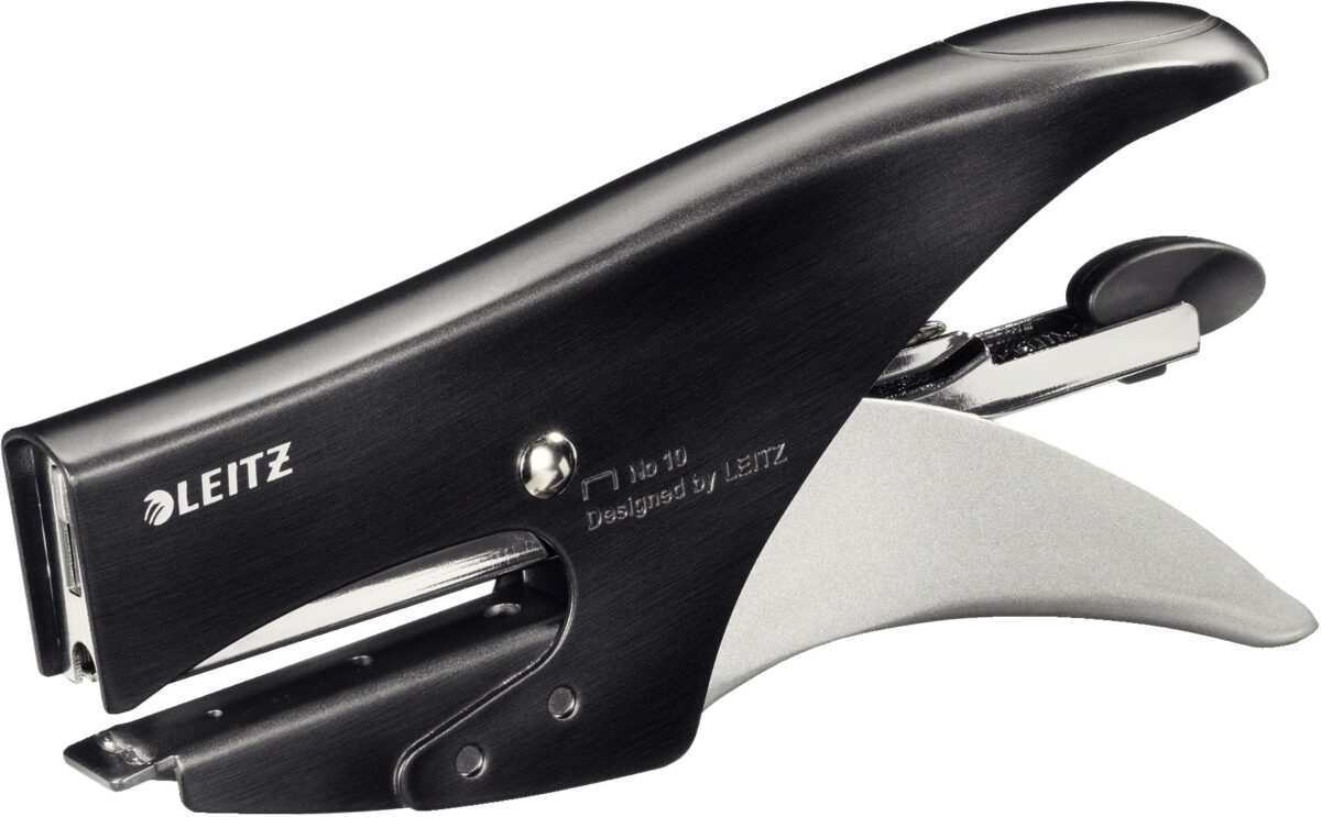 LEITZ Heftzange No. 10 Style 55640094 satin schwarz 15 Blatt – Hochwertig & günstig bei ShopDeca