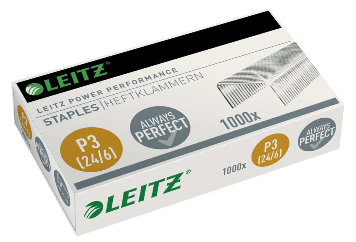 LEITZ Heftklammern P3 24/6 mm 5570-00-00 verzinkt 1000 Stk – Hochwertig & günstig bei ShopDeca
