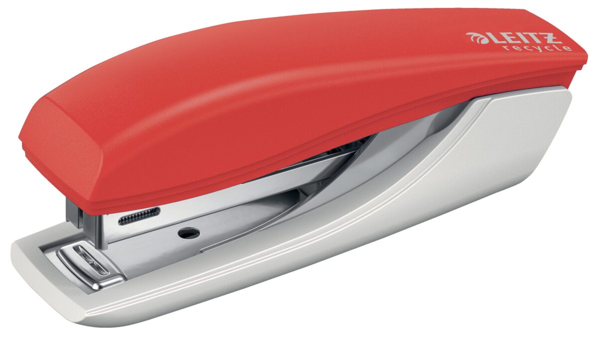 LEITZ Heftgerät Mini NeXXT Recycle 5617-00-25 rot, CO2 neutral 10 Blatt – Hochwertig & günstig bei ShopDeca