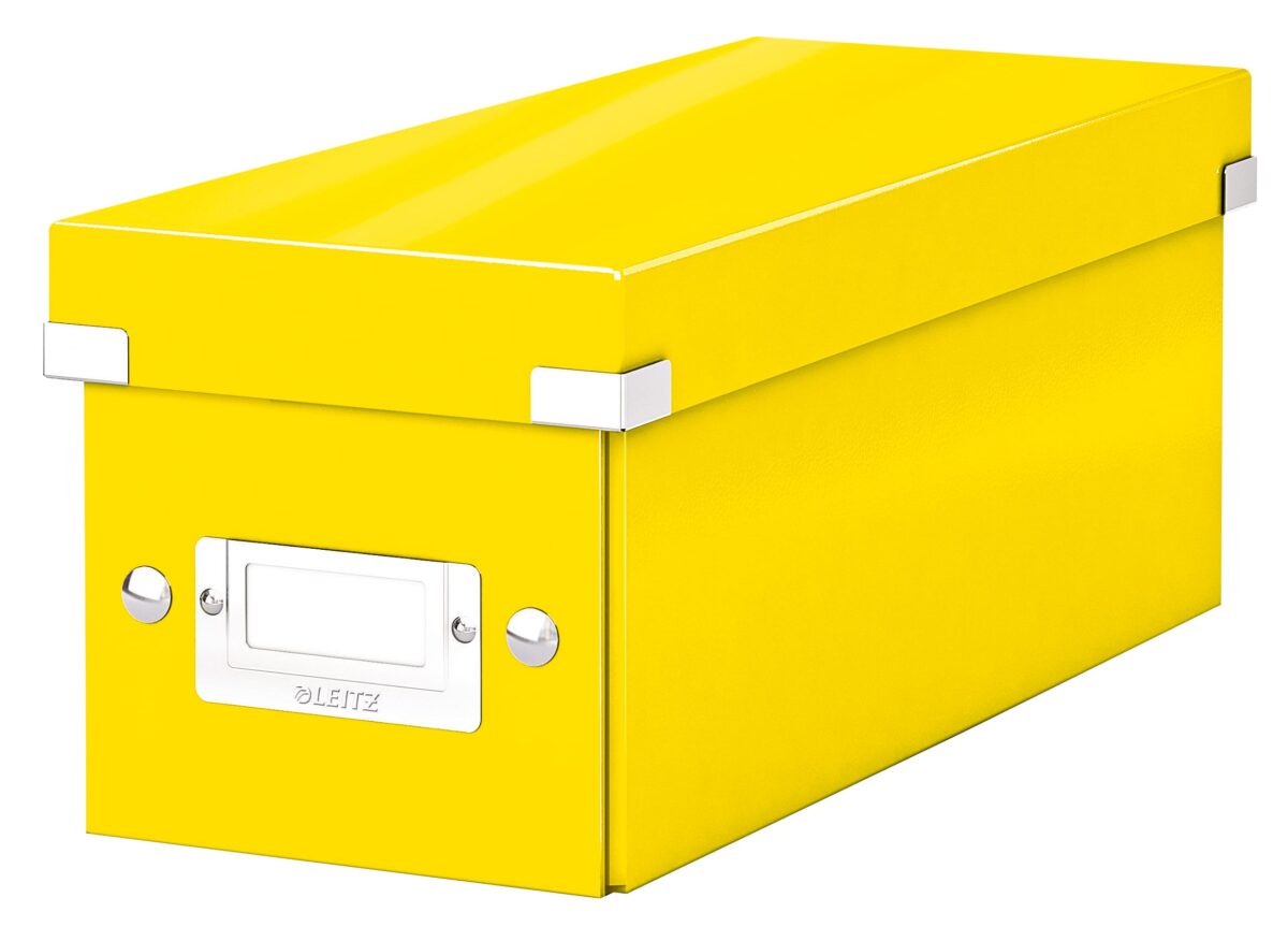 LEITZ Click&Store WOW CD-Ablagebox 6041-00-16 gelb 143x136x352mm – Hochwertig & günstig bei ShopDeca