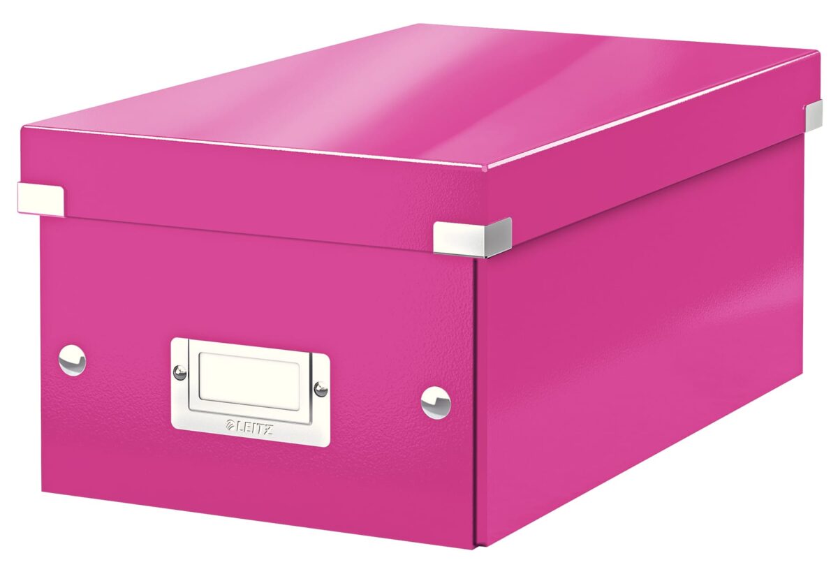 LEITZ Click&Store WOW DVD-Ablagebox 60420023 pink 206x147x352mm – Hochwertig & günstig bei ShopDeca