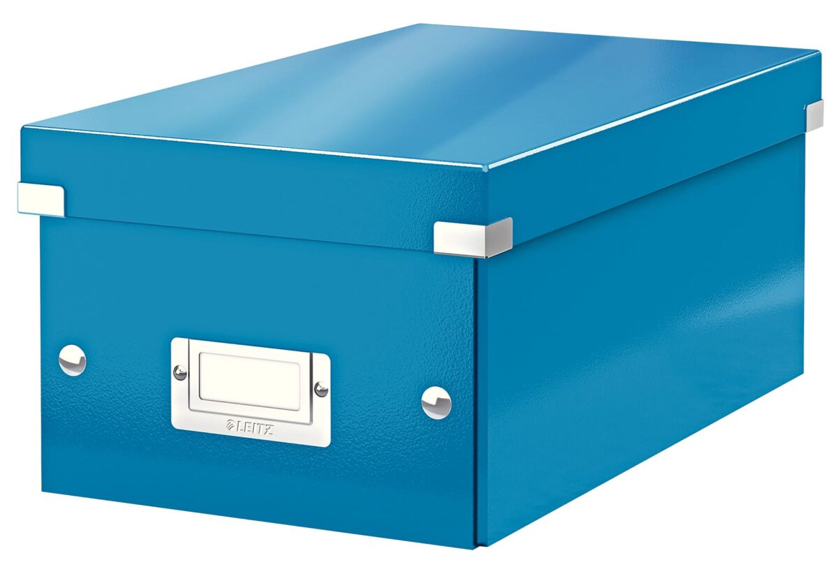 LEITZ Click&Store WOW DVD-Ablagebox 60420036 blau 206x147x352mm – Hochwertig & günstig bei ShopDeca