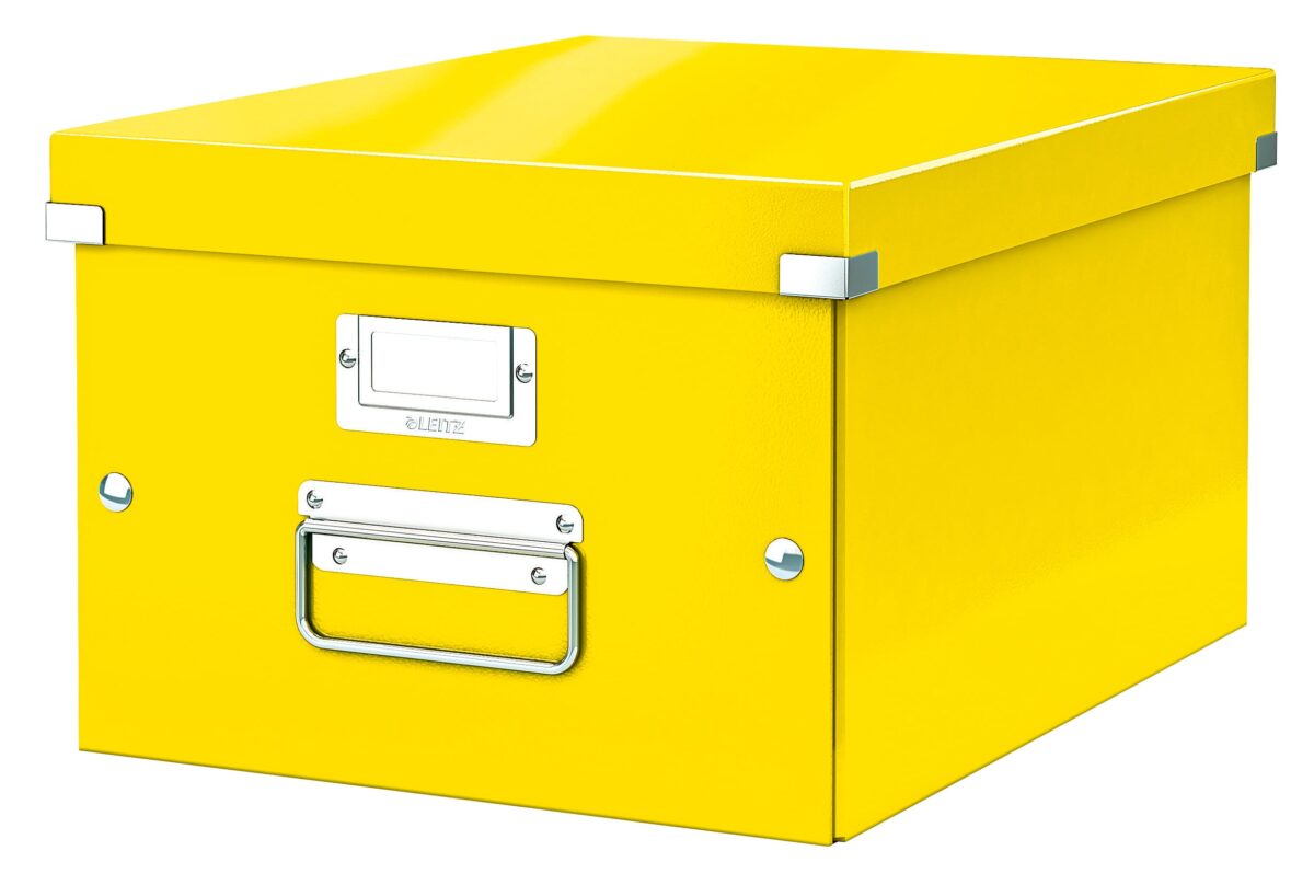 LEITZ Click&Store WOW Ablagebox M 6044-00-16 gelb 281x200x370mm – Hochwertig & günstig bei ShopDeca