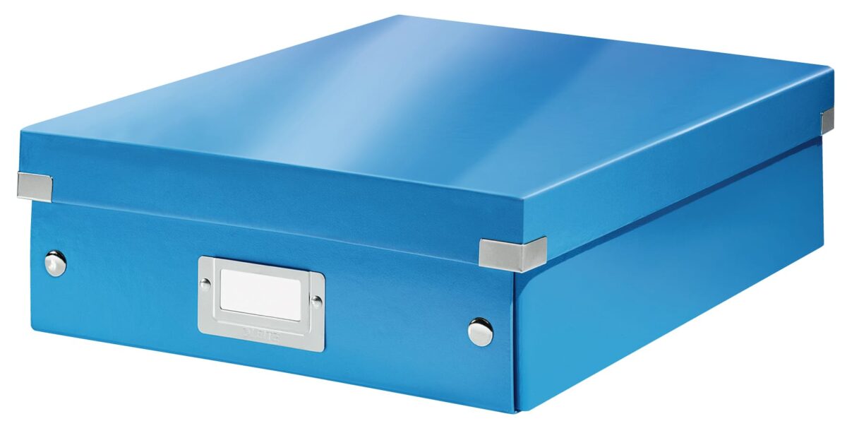 LEITZ Click&Store WOW Org.box M 60580036 blau 281x100x370mm – Hochwertig & günstig bei ShopDeca
