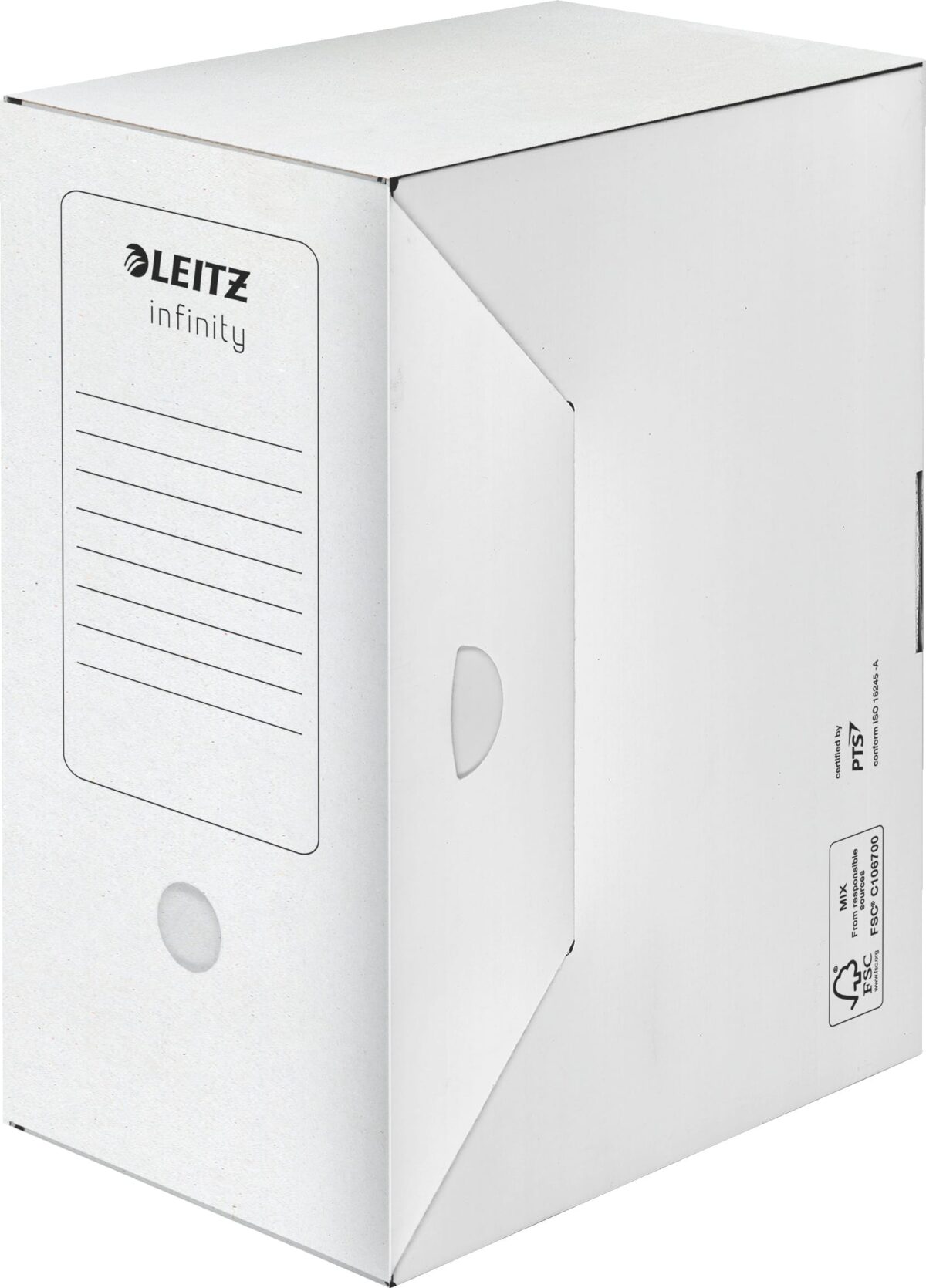 LEITZ Infinity Archivschachtel 60920000 weiss 330x150x255mm – Hochwertig & günstig bei ShopDeca