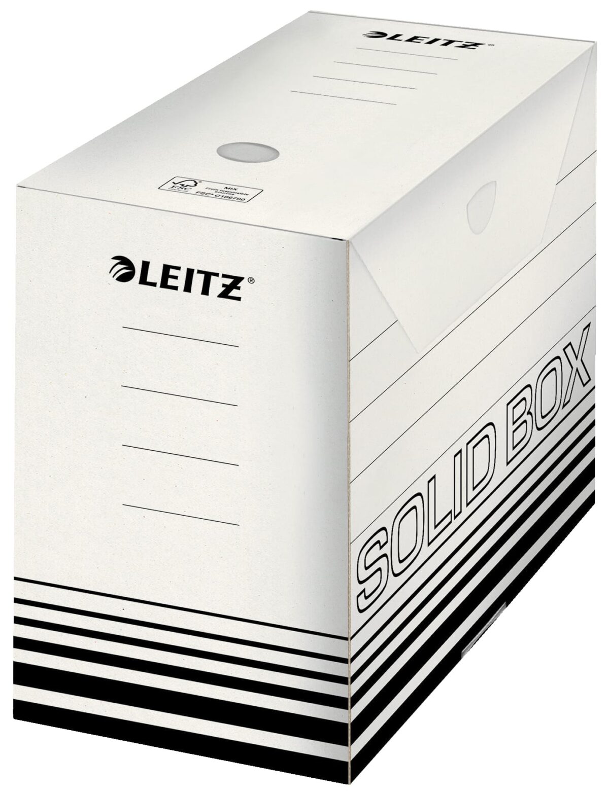 LEITZ Solid Box A4 6129-00-01 weiss 150x257x330mm – Hochwertig & günstig bei ShopDeca